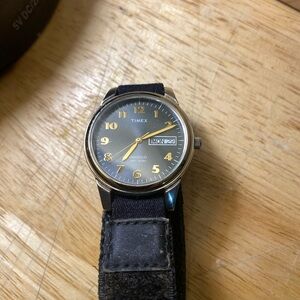 Timex Classic Black and Gold Watch